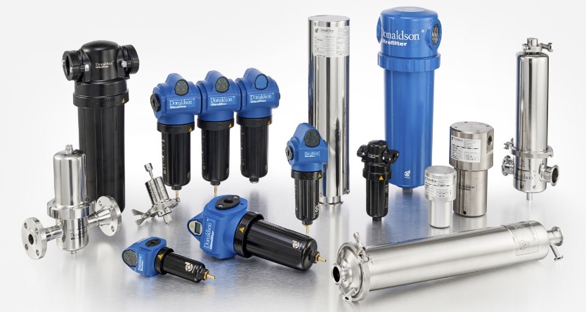 Pouzdra filtrů stlačeného vzduchu (Compressed air filter housings)
