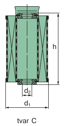 Typy H jsou filtrační vložky skládané do hvězdice vkládané do pouzder filtrů, které se používají výhradně v hlavní větvi olejové soustavy.